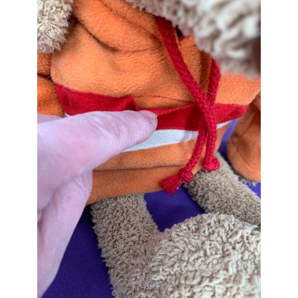 Bath And Body Works Barker Plush Stuffed Animal 15 inches tall, brown embroidere - Picture 2 of 9